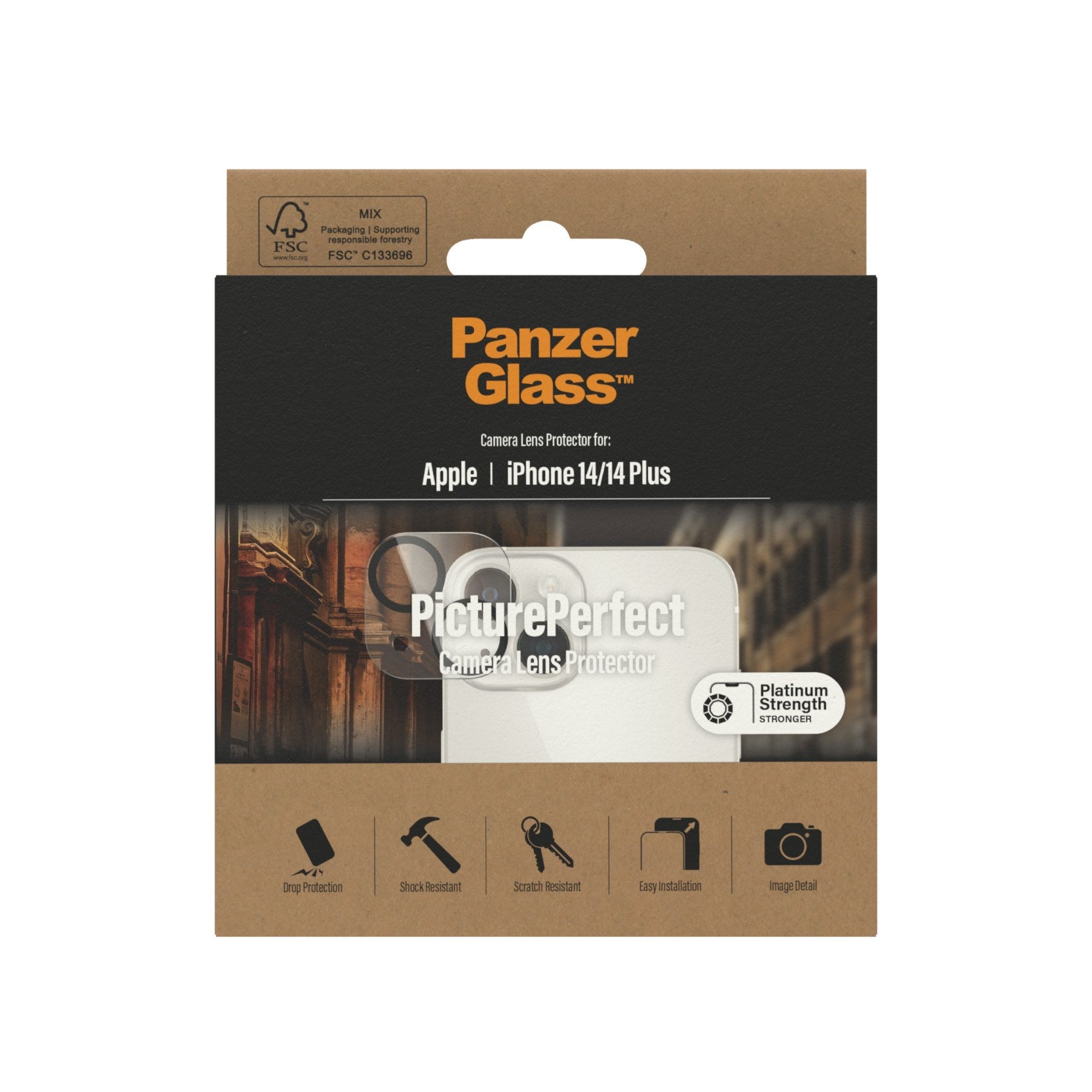 PanzerGlass® PicturePerfect Kameraschutz iPhone 14 | 14 Plus